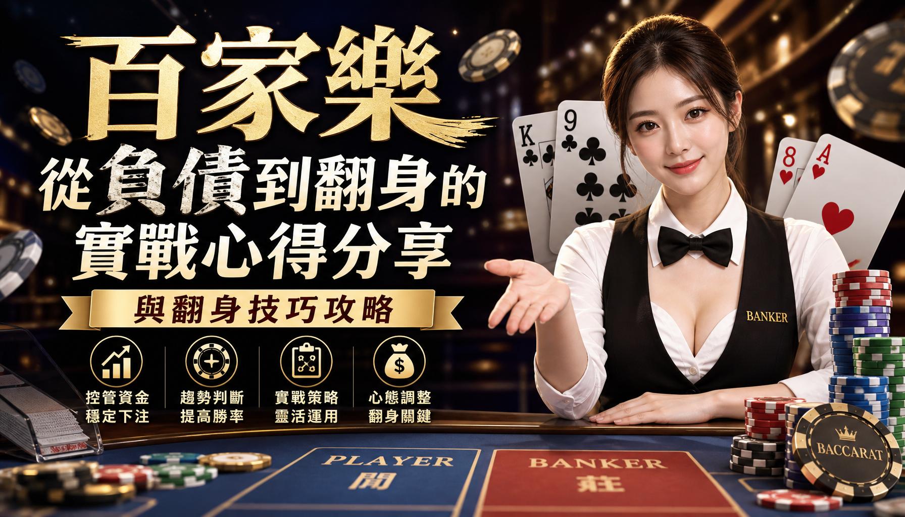 百家樂從負債到翻身的實戰心得分享與翻身技巧攻略
